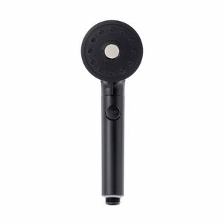 カインズ ナノバブルシャワーヘッド 手元ストップ 5段階水流調整 ブラック