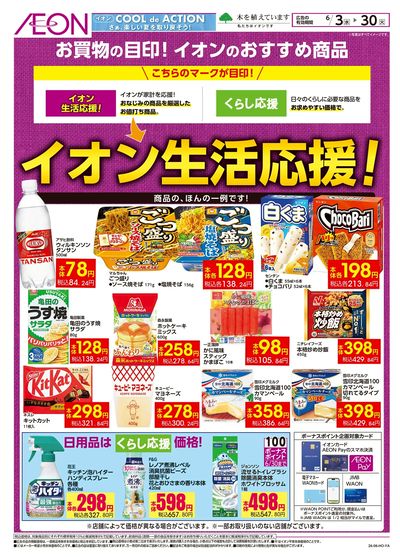 6/3号 イオン生活応援!