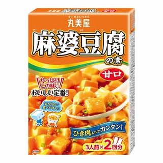 お1人様3点限り 丸美屋 麻婆豆腐の素 甘口 162g