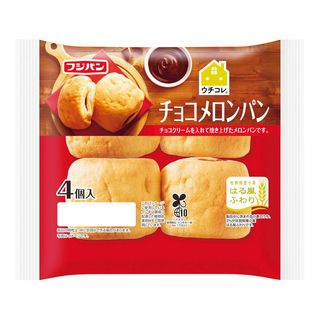 フジパン チョコメロンパン 4個入