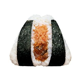 ぼんご監修 大きなおむすび 生たらこと漬けまぐろ入りまぐろたたき