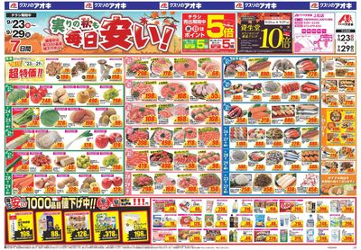 9月23日開始チラシ:表