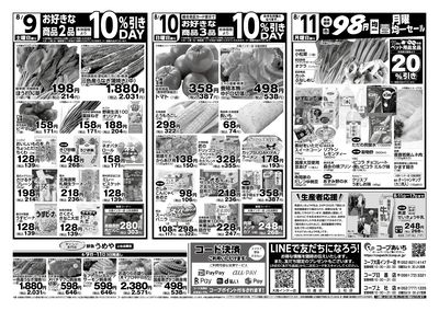週末チラシ裏