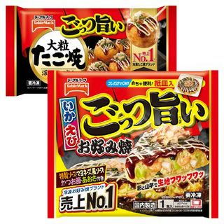 ごっつ旨い 大粒たこ焼(6コ入)/ごっつ旨い お好み焼(1食入)