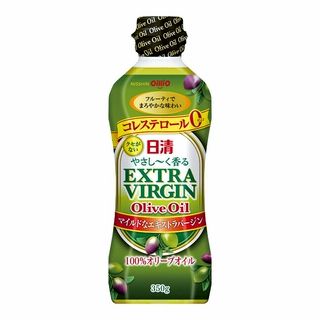 お1人様2点限り 日清オイリオ やさし~く香るEXVオリーブオイル 350g