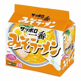 お1様2点限り サッポロ一番 みそラーメン 5食入