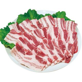 国産 豚バラ焼肉用 100g当り