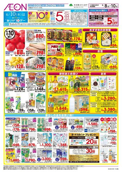 6/8号 イオンのトクイチ:裏面