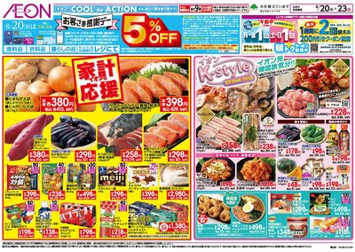 8/20号 イオンの家計応援:表面