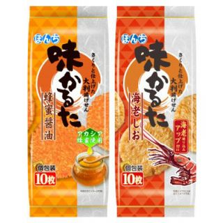 味かるた(蜂蜜醤油/海老しお)