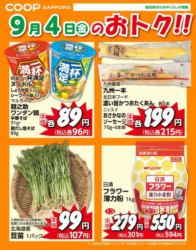 9月4日お買得品