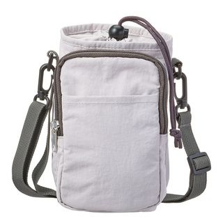 スマホが入るボトルカバー ライトグレー 幅14.5cm 高さ21.5cm