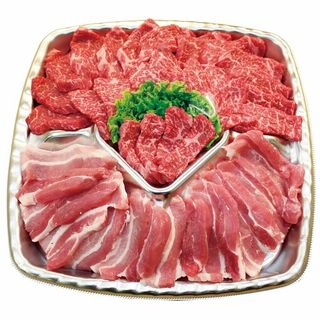 国産 焼肉セット2点盛り 400g