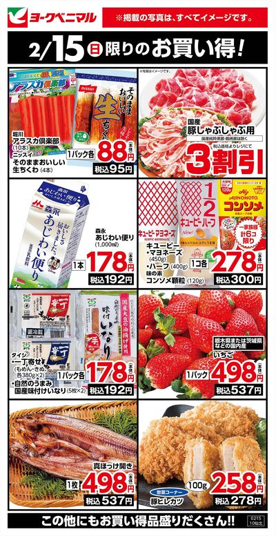 2/15限りのお買い得!