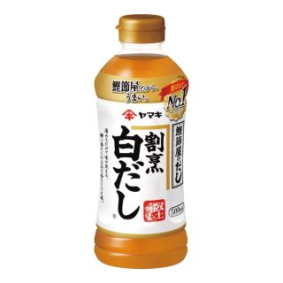 お1人様2点限り ヤマキ 割烹白だしPET 500ml