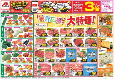 6月3日開始チラシ:表