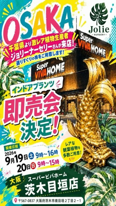 ガーデン売場 イベント情報