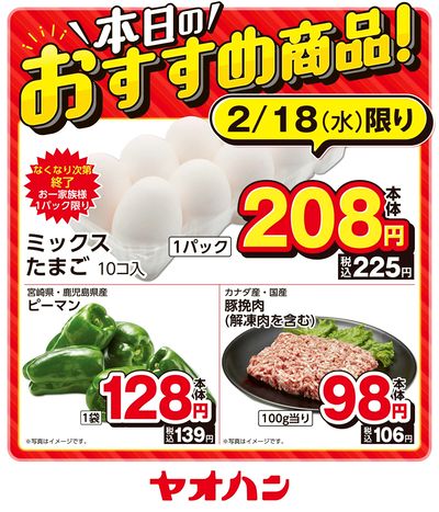 本日のおすすめ商品!