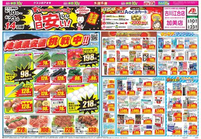 6月10日開始チラシ:表