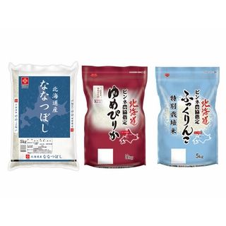 ●ななつぼし ●ピンネ農協指定 ・ゆめぴりか ・特別栽培米 ふっくりんこ
