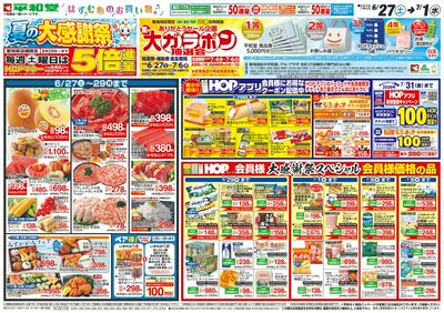6/27(土)~夏の大感謝祭【表面】
