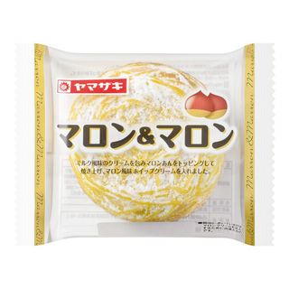 山崎製パン マロン&マロン 1個入
