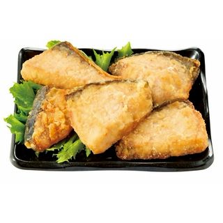 三陸産天然ぶりの竜田揚げ