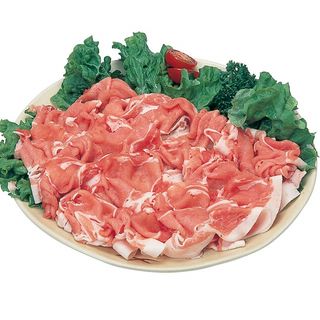 国産 豚モモ切り落とし 100g当り