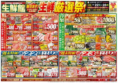 魅せます!生鮮厳選祭!
