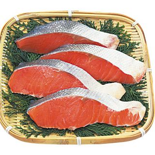 銀サケ切身 100g当り