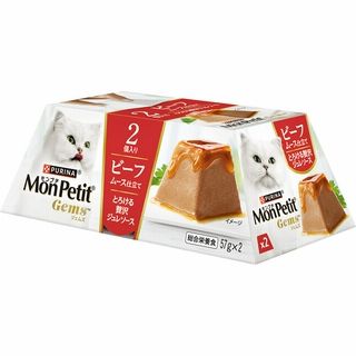 モンプチ ジェムズ ビーフ ムース仕立て とろける贅沢ジュレソース