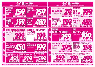 4/13旬の恵みで春ごはん(裏面)