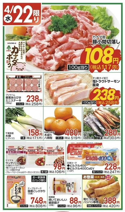 4/22(水)限定