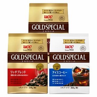ゴールドスペシャル(スペシャルブレンド/リッチブレンド/アイスコーヒー)