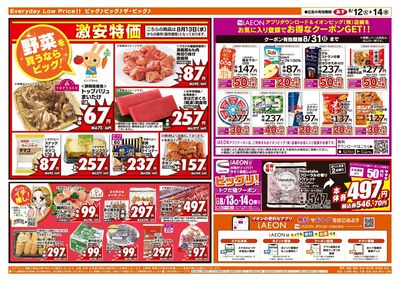 8月11日号均一チラシ(うら)
