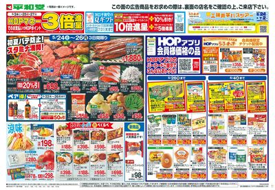 5/24(土)~初夏バテ防止!スタミナ満開!【表面】