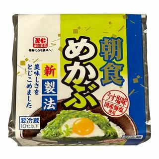 中川食品 朝食めかぶ 3個組