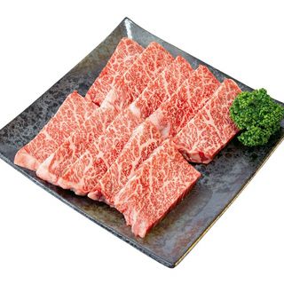 国産 牛カルビ(バラ)焼肉用 100g当り