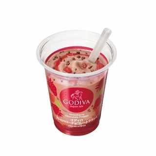 ゴディバストロベリーチョコレートフラッペ