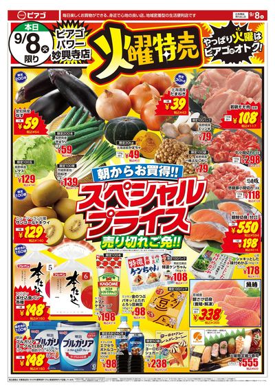 9月8日(火)~9月16日(水)