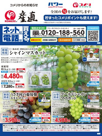 〈産直〉全国の旬をお届けします!
