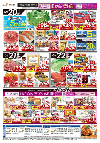 お客さま感謝デー+野菜大放出:オモテ