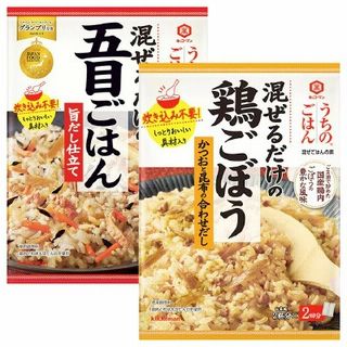 うちのごはん(五目ごはん・112g/鶏ごぼう・70g)