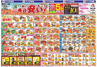 9月23日開始チラシ:表