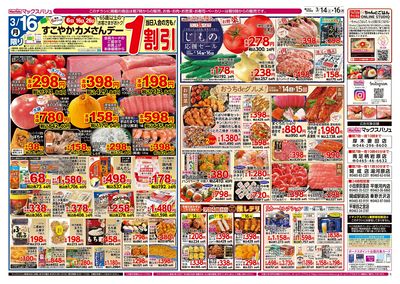 3/14号 カレーフェア/G.G感謝デー/カメさんデー:ウラ