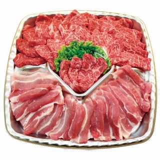 国産 焼肉セット2点盛り 400g