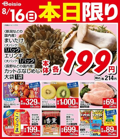 8/16限りのお買い得!