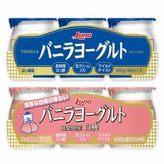 バニラヨーグルト/バニラヨーグルト(山梨県産白桃)