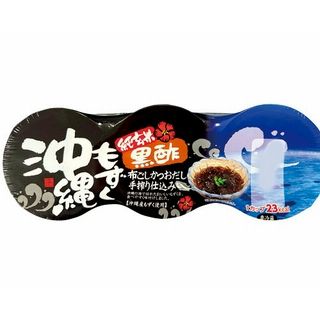 沖栄味付もずく 黒酢