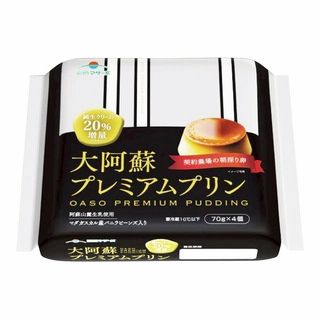 らくのうマザーズ 大阿蘇プレミアムプリン 4個組